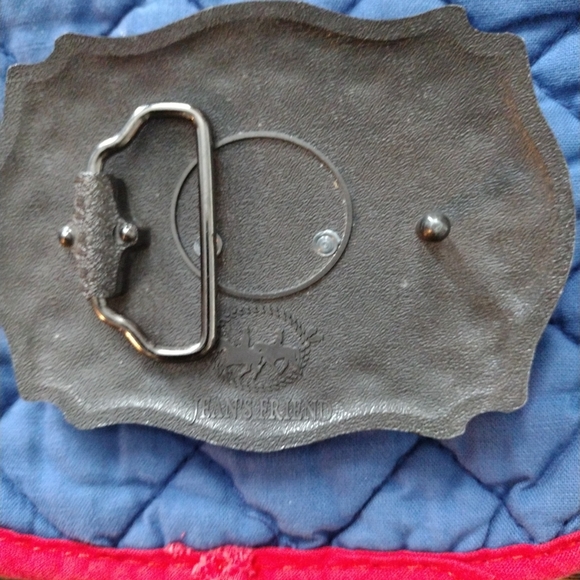 Vintage Style Running Horse Western Belt Buckle also Stock in the US - Picture 3 of 3
